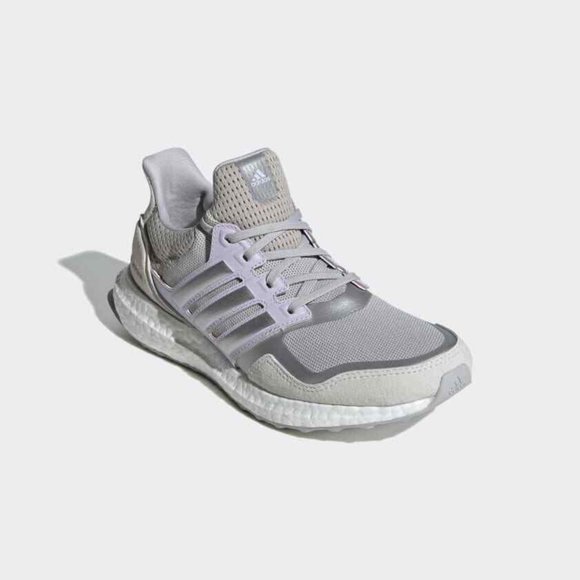 Adidas Women's Grey Silver ULTRABOOST DNA S&L Running SHOES FW8390 - Picture 1 of 6